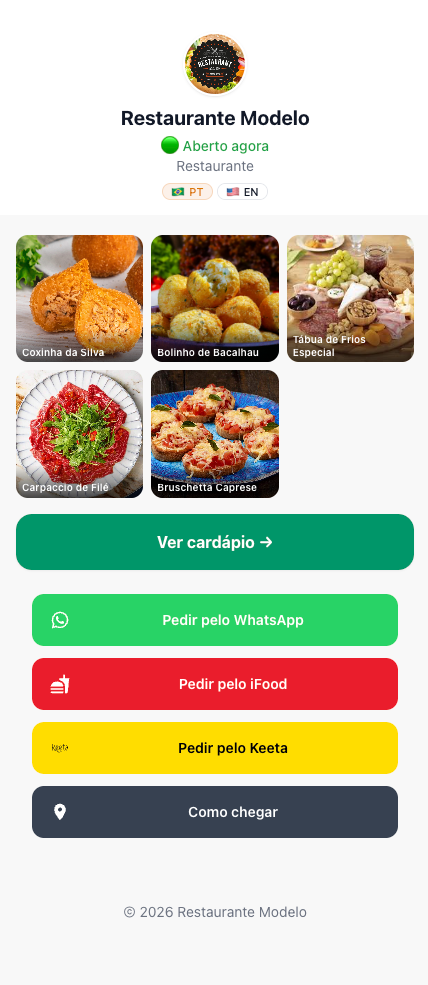 Modelo de página crdp.io
