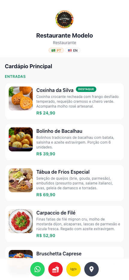 Modelo de página crdp.io