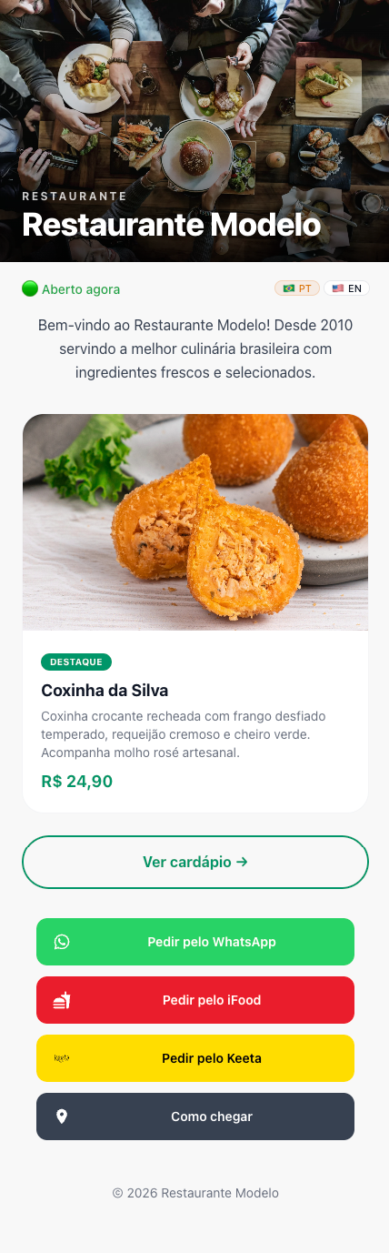 Modelo de página crdp.io