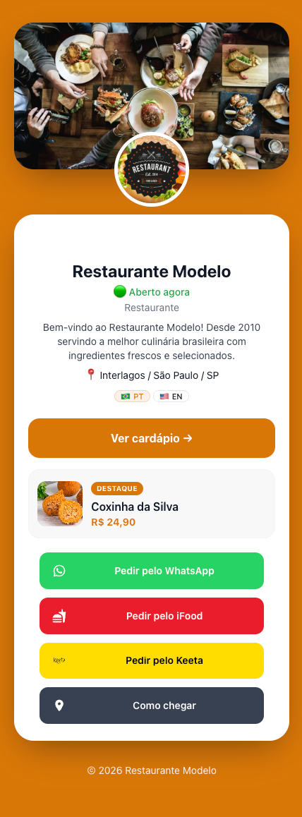 Modelo de página crdp.io